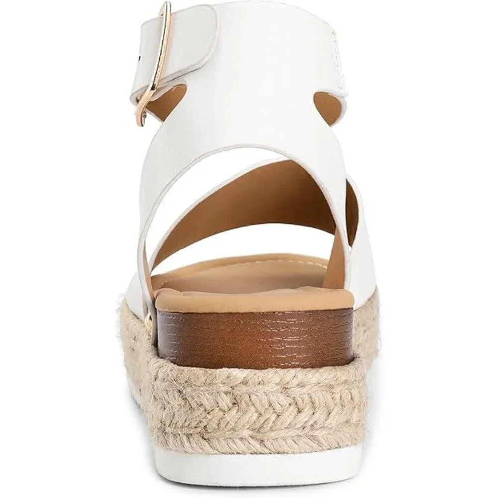 Dream Pairs Womens 8.5 White 2.5